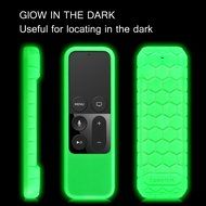 Apple TV (4th Gen) Remote Case - Casebot [Honey Comb Series] Light Weight [Anti Slip] Shock Proof Silicone Cover... N8