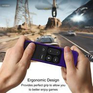 Apple TV (4th Gen) Remote Case - Casebot [Honey Comb Series] Light Weight [Anti Slip] Shock Proof Silicone Cover... N14
