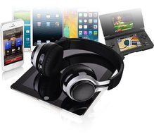 LUXA2 AD-HDP-PCLL-BK-00 Lavi L On-Ear Wireless Headphone, Black N49