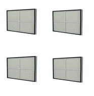 4 pack Replacement HEPA filter for Hunter 30938 QUIET FLO models 30115, 30145, 30170, 30175, 30185 by LifeSupplyUSA