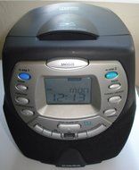 Audiovox CD Dual Alarm Clock Radio FM Radio CD1167 Player