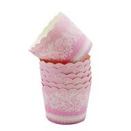uhoMEY 50X Paper Bake Cups Cake Cupcake Muffin Dessert Cupcake liners,50 Bake Cups