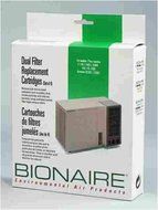 Bionaire 1511D HEPA Dual Filter Replacement Cartridges for F150, F150S, F150W, F155 and FE1560 (Package of 4)