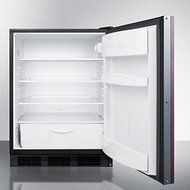 Summit FF6BBI7IFADA 24&quot; Commercially Approved &amp; ADA Compliant Compact Refrigerator with 5.5 cu. ft. Capacity Auto... N3