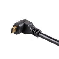 UCEC Down Angle Micro-HDMI to HDMI Cable - Male to Female - Supports Ethernet, 3D and Audio Return N11