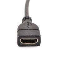 UCEC Down Angle Micro-HDMI to HDMI Cable - Male to Female - Supports Ethernet, 3D and Audio Return N12