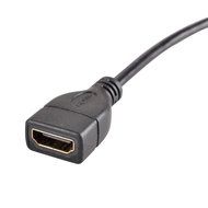 UCEC Down Angle Micro-HDMI to HDMI Cable - Male to Female - Supports Ethernet, 3D and Audio Return N13