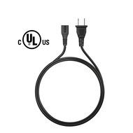 [UL Listed] Pwr+ 6Ft 2 Prong Polarized Power Cord for Arris Router Modem; Vizio, Sharp Sanyo Emerson TV; Sony... N4