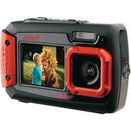 Coleman 20.0 Megapixel Duo2 Dual-Screen Waterproof Digital Camera (Red) "Product Category: Cameras/Digital Cameras"