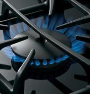 GE PGP966DETBB Profile 36" Black Gas Sealed Burner Cooktop