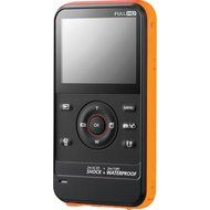 Samsung HMX-W300 Waterproof Pocket HD Digital Video Camcorder, Orange/Black