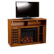 Narita Media Electric Fireplace - Espresso N4