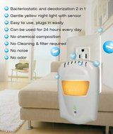 2 Pack.Anion Air Purifier with Yellow bug repellent light.Newest Ionic Air Purifier,Anion Ionizer,Air Refresher.SGS...