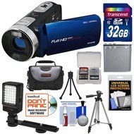 Bell &amp; Howell Fun Flix DV50HD 1080p HD Video Camera Camcorder (Blue) with 32GB Card + Battery + Case + Tripods... N5