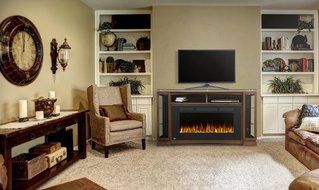 Napoleon The Shelton 42 in. Electric Fireplace Entertainment Center