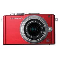 Olympus PEN E-PL3 14-42mm 12.3 MP Mirrorless Digital Camera with CMOS Sensor and 3x Optical Zoom (Black)