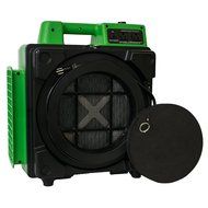XPOWER X-2480A Professional 3 Stage Filtration HEPA Purifier System Mini Air Scrubber - Green