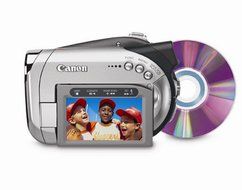 Canon DC22 2.2MP DVD Camcorder with 10x Optical Zoom (Discontinued by Manufacturer) N5