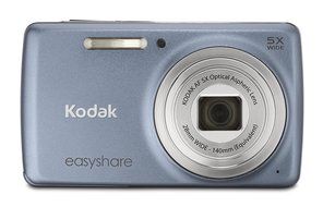 Kodak EasyShare M552 14 MP Digital Camera with 5x Optical Zoom and 2.7-Inch LCD - BlueGray N2