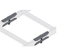 CL Series Ladder End Splice Hardware by Middle Atlantic