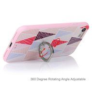 Badalink iPhone 7 Case (4.7") 360 Degree Rotating Ring Holder Kickstand Shockproof Soft TPU Rubber Bumper Frame... N89