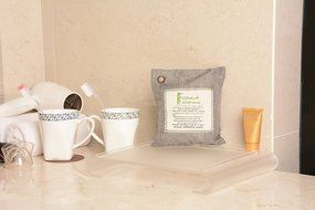 Ofeely Air Purifying Bag 200g Natural Bamboo Charcoal Deodorizer Naturally Removes Odor,Allergens and Harmful... N7