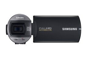 Samsung HMX-Q10 HD Camcorder Ultra Compact with 10x Optical Zoom (Black) (Discontinued by Manufacturer) N7