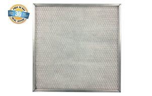 20x21x1 Electrostatic Washable Permanent A/C Silver Steel Frame 65% more efficiency N2