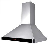 AKDY 30" Stainless Steel Wall Mount LED Touch Control Range Hood AZ-63175D-BK N4