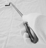 Fire Poker Heavy Duty - Hand Crafted - A Forever Tool - STAINLESS STEEL - Made USA N4