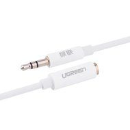 UGREEN 10747 Gold Plated 3.5mm Stereo Auxiliary Extension Cable - 3ft (1m) - White for Smartphones, Tablets... N3