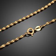 18K Rose Gold Filled Filigree Heart Pendant Necklace Chain Fashion Women Jewelry