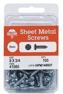 The Hillman Group 41060 Pan Head Phillips Sheet Metal Screw, 8-Inch x 3/4-Inch, 100-Pack by The Hillman Group