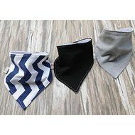 3Pcs Baby Boy Girls Saliva Towel Bandana Bibs Dribble Triangle Kids Head Scarf N5