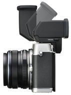 Olympus E-P5 16.1 MP Mirrorless Digital Camera with 3-Inch LCD and 17mm f/1.8 lens (Silver with Black Trim) N11