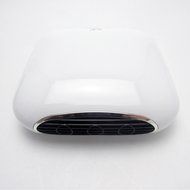 Car Air Purifier Oxygen Bar with 12V DC Car Adapter (Black Red White) (White)