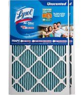 Lysol Triple Protection Furnace/AC Air Filter, 12" x 24" x 1", 2-Pack N8