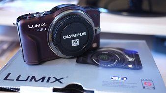 Panasonic Lumix DMC-GF3 Digital Camera - BLACK (Body Only) N2