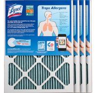 Lysol Triple Protection Furnace/AC Air Filter, 12" x 24" x 1", 2-Pack N11