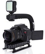 Sony FDR-AX100 4K Ultra HD Handycam Camcorder Video Camera + 128GB Boardcasting Filmmaker&#039;s Package with LED Night... N3