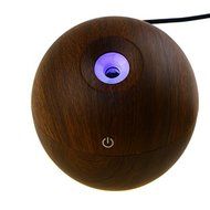 SORCO Mini 130ML Ultrasonic Aroma Diffuser Mist Maker Diffuser Purifier Atomizer Humidifier with USB Lamp Wood... N2
