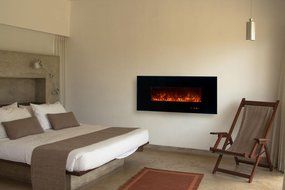 Modern Flames AL Series Wall Mount Electric Fireplace, 58-Inch N5