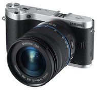 Samsung NX300 20.3MP CMOS Smart WiFi Mirrorless Digital Camera with 18-55mm Lens and 3.3" AMOLED Touch Screen... N12