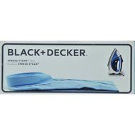 Black &amp; Decker Corded Xpress Steam Iron, Blue N3