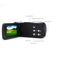 Boddenly Remote 24 Million Pixel High-definition 18X Digital Zoom Digital Video Camera 2.7 inch LCD 270 Degree... N5