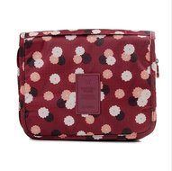 ColorMixs&reg; Hanging Toiletry Cosmetics Travel Bag Cosmetic Carry Case for Woman Man Travel Organization Gift (Navy... N10