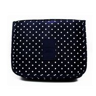 ColorMixs&reg; Hanging Toiletry Cosmetics Travel Bag Cosmetic Carry Case for Woman Man Travel Organization Gift (Navy... N11