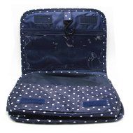 ColorMixs&reg; Hanging Toiletry Cosmetics Travel Bag Cosmetic Carry Case for Woman Man Travel Organization Gift (Navy... N12