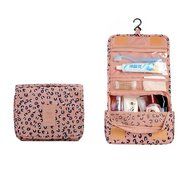 ColorMixs&reg; Hanging Toiletry Cosmetics Travel Bag Cosmetic Carry Case for Woman Man Travel Organization Gift (Navy... N13