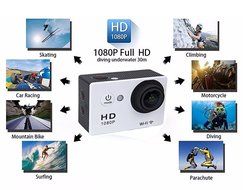 4K Ultra HD Wifi &amp; HDMI Action Sports Camera Sport DV Dual LCD Screens &amp; Waterproof Wrist Remote-Wifi Cam DV-Wrist... N17